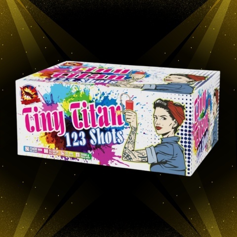 CLE4594 Tiny Titan 123 strzałów 25-30 mm HIT 2024