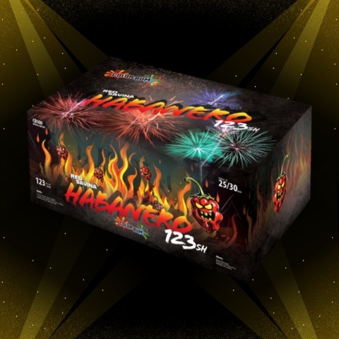 Color Bum Habanero Red Savina 123s CB500 F2