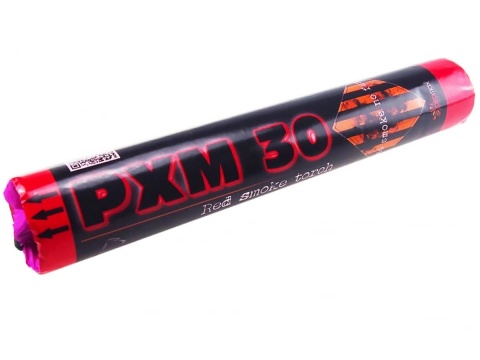 DYM BIAŁY SMOKE RED PXM30