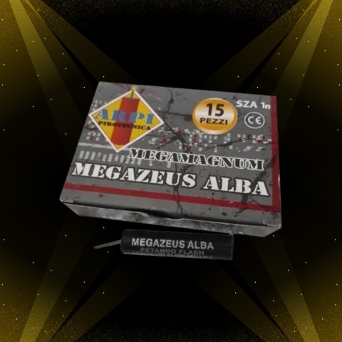 Petardy Megazeus alba 15sztuk Arpi