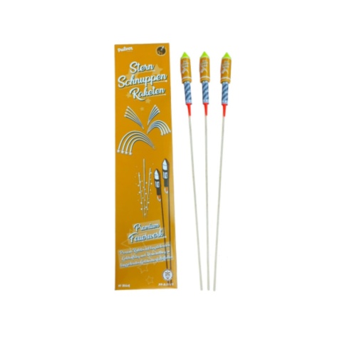 Rakiety Pulver Pyrotechnik Sternschnuppen Raketen / PP-R-FL-02