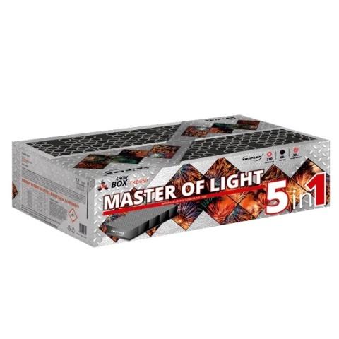 Wyrzutnia Triplex MASTER OF LIGHT TXB650 - 210 strzałów