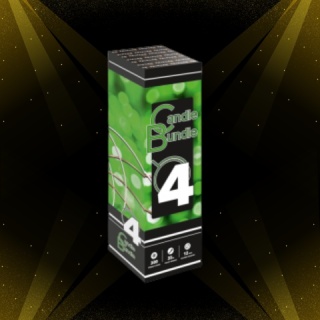 Wyrzutnia/Bateria RZYMSKICH OGNI Triplex CANDLE BUNDLE 4 XC3004 - 300 strzałów, kaliber 12mm