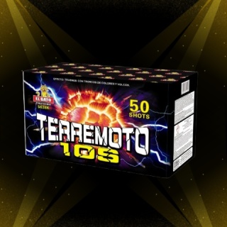 Wyrzutnia hukowa Terremoto 10s 50 strzałów 20mm <BI>