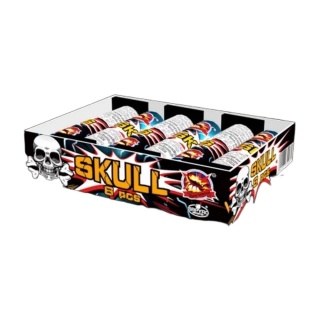 Single Shot SRPYRO Skull 6 szt. 20 mm CLE5008 F3