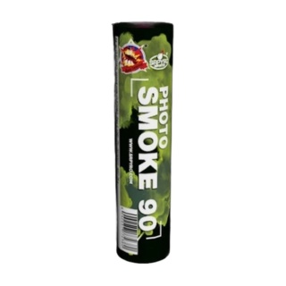 Świeca Dymna ZIELONA photo smoke CLE7038G P1
