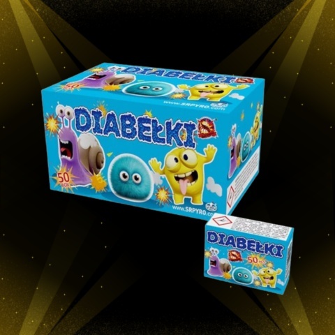 Diabełki Boy SRPYRO CLE8033PL1 50 sztuk <BI>