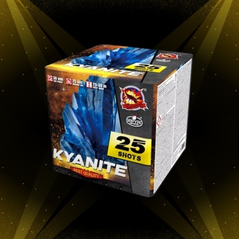 Wyrzutnia Kyanite SRPYRO 25 strzałów 30 mm CLE4149/CTN F2