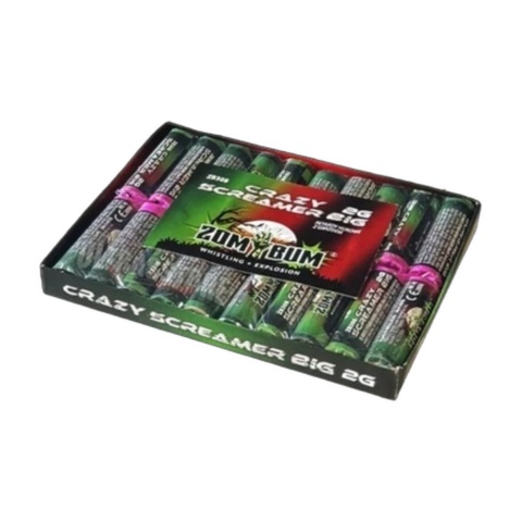 Petarda błyskowa z piskiem CRAZY SCREAMER BIG 2G ZB308