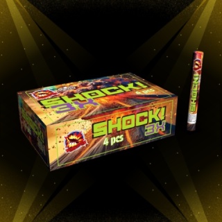 Fontanna Shock crackling SRPYRO 4 Sztuki CLE0557/CTN F2
