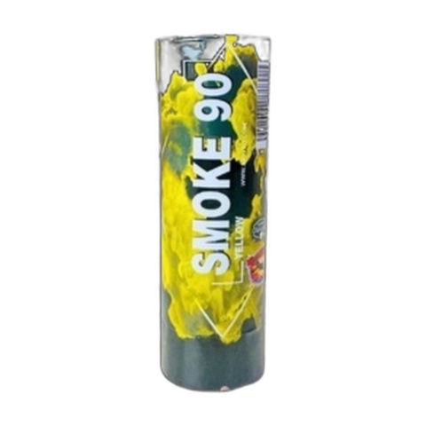 Świeca dymna CLE7037Y Smoke 90 duża żółta P1