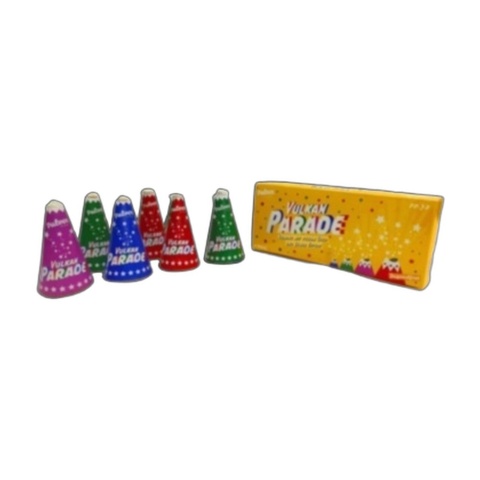 Wulkan Pulver Pyrotechnik Vulkan Parade 6er/ PP-J-KE-03