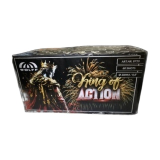 Wyrzutnia King Of Action 8720 60 strzałów 20mm <BI>