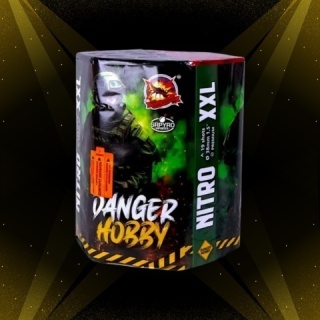 Wyrzutnia Nitro XXL DANGER HOBBY SRPYRO 19 strzałów 38mm CLE4419 F3 <BI>