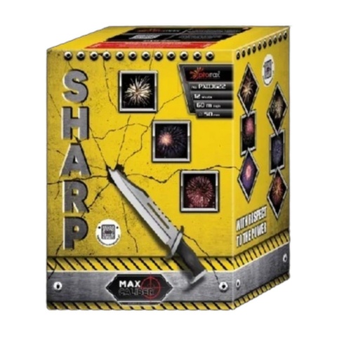 Wyrzutnia Piromax SHARP PXB3622 - 12 strzałów, kaliber 50mm