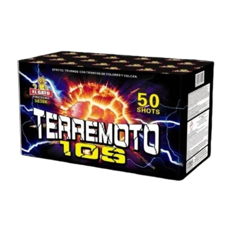 Wyrzutnia hukowa Terremoto 10s 50 strzałów 20mm <BI>