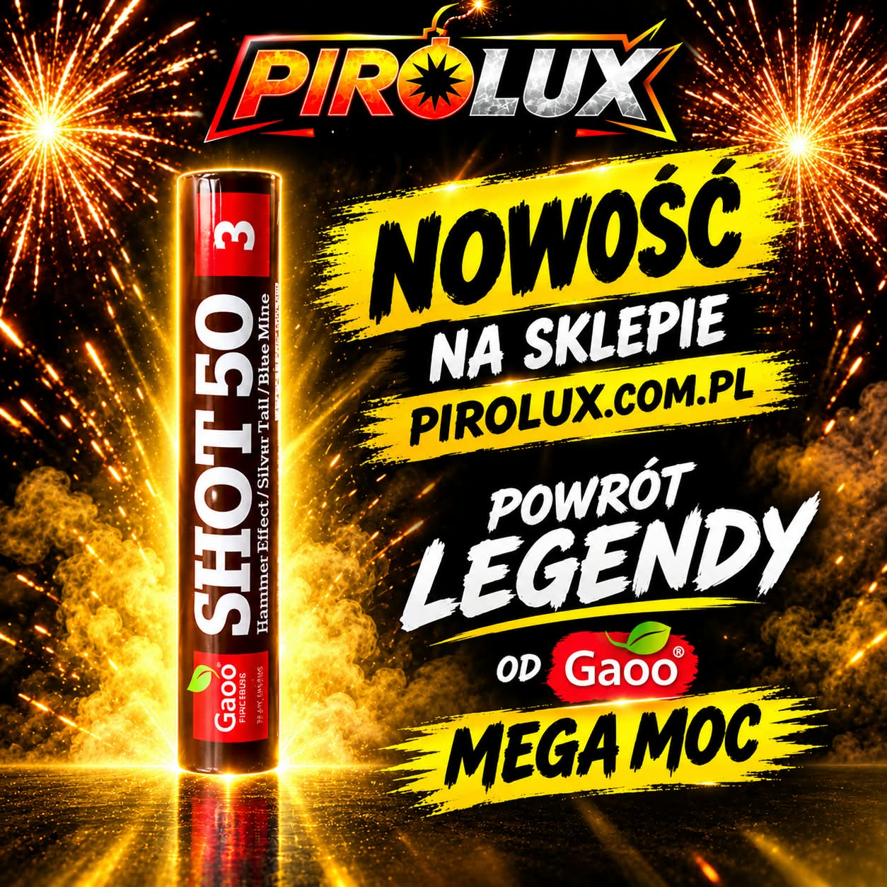 SRPYRO Rakiety hukowe