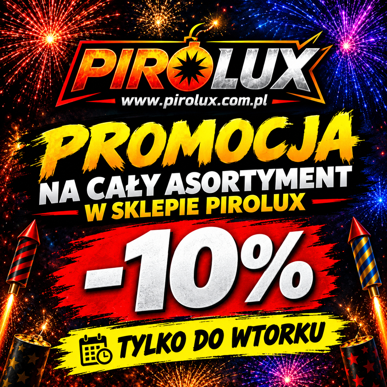SRPYRO Rakiety hukowe